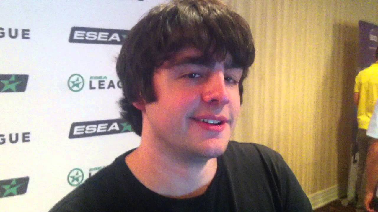 rando being interviewed by shade at ESEA-I S14 lan while competing with Apocalypse Gaming.